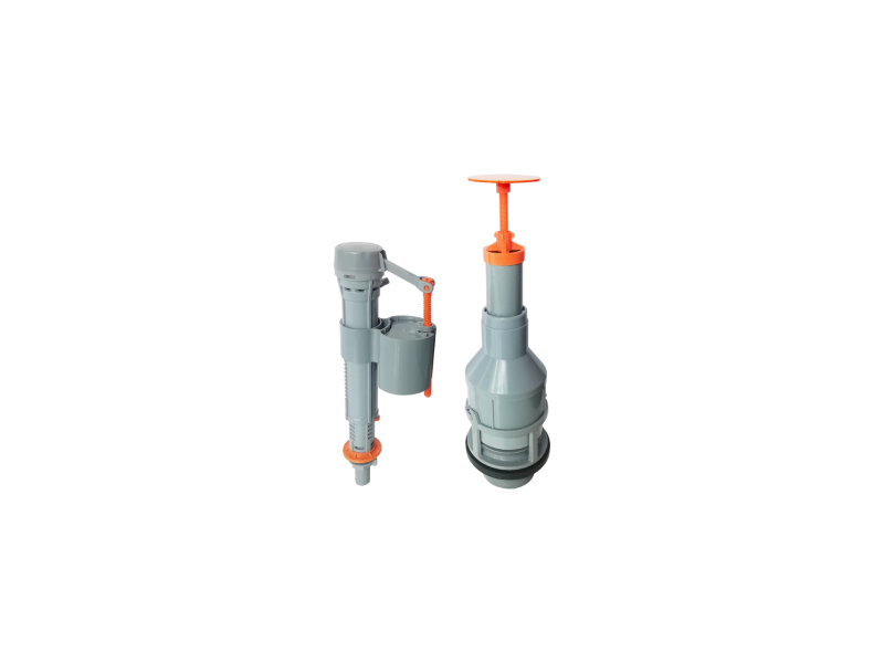 Turkuaz YUMURCAK Rezervuar İç Takımı (Tek Kademeli) Turkuaz YUMURCAK Rezervuar İç Takımı (Tek Kademeli) - Görsel 1