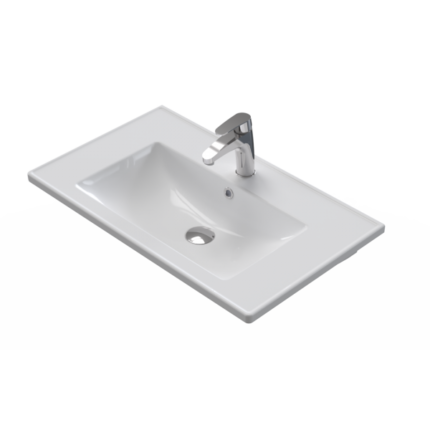 Cerastyle Arte Plus Lavabo 75x45 cm - VB082L22U003Y01102 - Dolap Uyumlu Lavabolar, Etajerli Lavabo