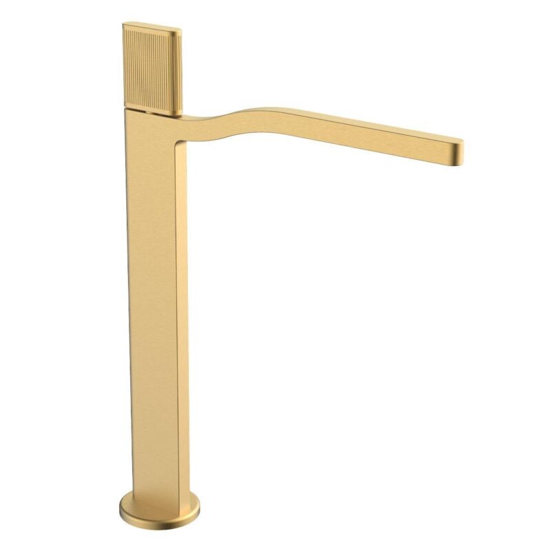 Fontana FA-7022 Yüksek Lavabo Bataryası Mat Altın - FA-7022 - Yüksek Lavabo Bataryası