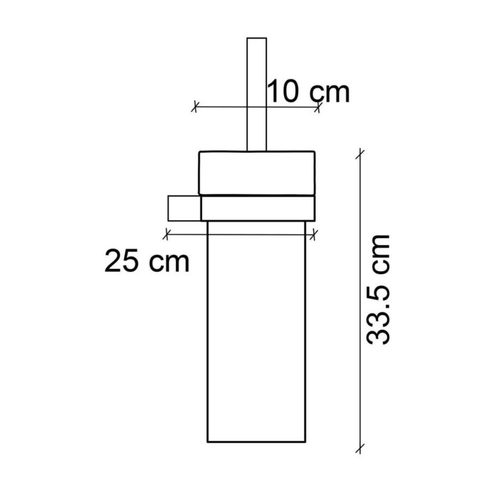 Fontana FJ-10504 Tuvalet Fıçası - FJ-10504 - Klozet Temizleme Fırçası - 1