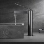 Fontana FJ-6027 Mat Füme Yüksek Lavabo Bataryası - FJ-6027 - Yüksek Lavabo Bataryası - 2