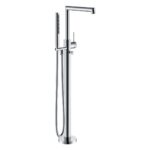 Fontana FJ-9111 Krom Ayaklı Küvet Bataryası - FJ-9111 - Yerden Küvet Bataryası