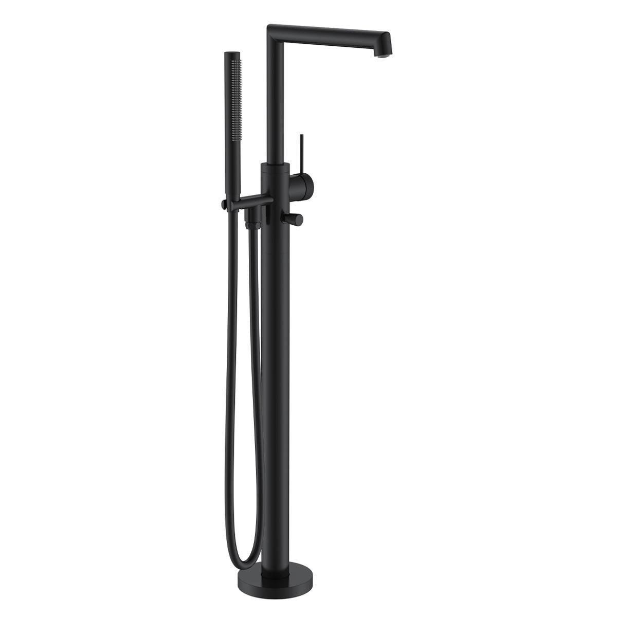 Fontana FJ-9115 Mat Siyah Ayaklı Küvet Bataryası Fontana FJ-9115 Mat Siyah Ayaklı Küvet Bataryası - FJ-9115 - Yerden Küvet Bataryası