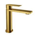 Fontana FJ-SS1012 Mat Altın Lavabo Bataryası - FJ-SS1012 - Lavabo Bataryası