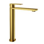 Fontana FJ-SS1022 Mat Altın Yüksek Lavabo Bataryası - FJ-SS1022 - Yüksek Lavabo Bataryası