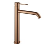 Fontana FJ-SS2023 Mat Rose Yüksek Lavabo Bataryası - FJ-SS2023F - Yüksek Lavabo Bataryası