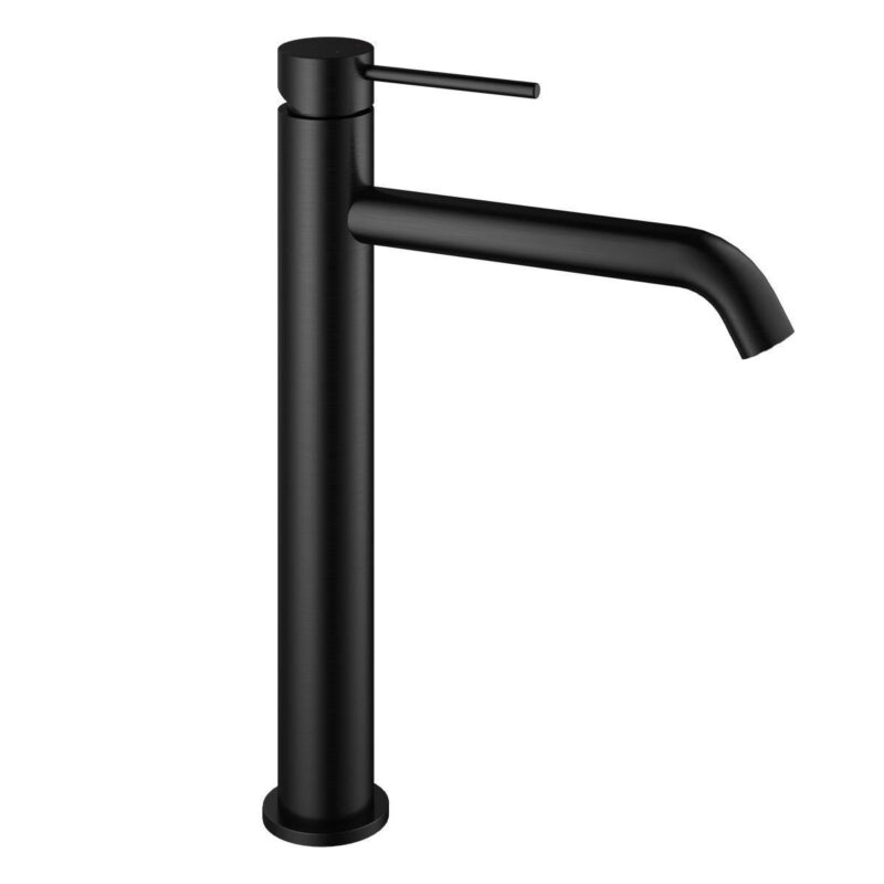 Fontana FJ-SS2025 Mat Siyah Yüksek Lavabo Bataryası - FJ-SS2025 - Yüksek Lavabo Bataryası