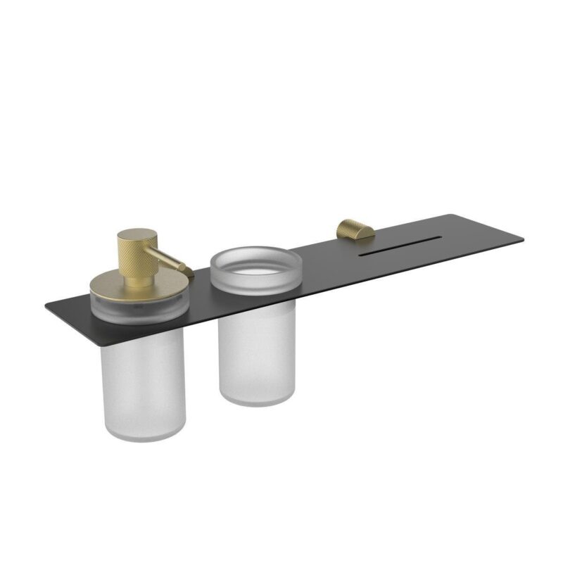 Fontana FY-90210 Sıvı Sabunluk & Diş Fırçalık Aksesuar Seti - FY-90210 - Diş Fırçalık, Sıvı Sabunluk, Banyo Aksesuar Seti