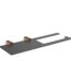Fontana FY-90303 Mat Rose & Siyah Tuvalet Kağıtlığı - FY-90303 - Tuvalet Kağıtlık