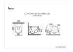 İdevit Alfa Kanalsız Asma Klozet, Beyaz (Kapak Dahil) - Görsel 2