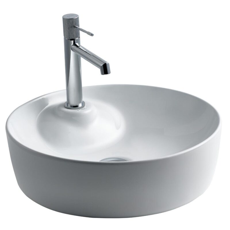 Lena E-4043 Tezgah Üstü Porselen Lavabo - E-4043 - Çanak Lavabo, Tezgah Üstü Lavabo