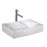 Lena E-W2000 Tezgah Üstü Lavabo Parlak Beyaz - E-W2000 - Çanak Lavabo, Tezgah Üstü Lavabo