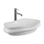 Lena E-W3000 Tezgah Üstü Lavabo Parlak Beyaz - E-W3000 - Çanak Lavabo, Tezgah Üstü Lavabo