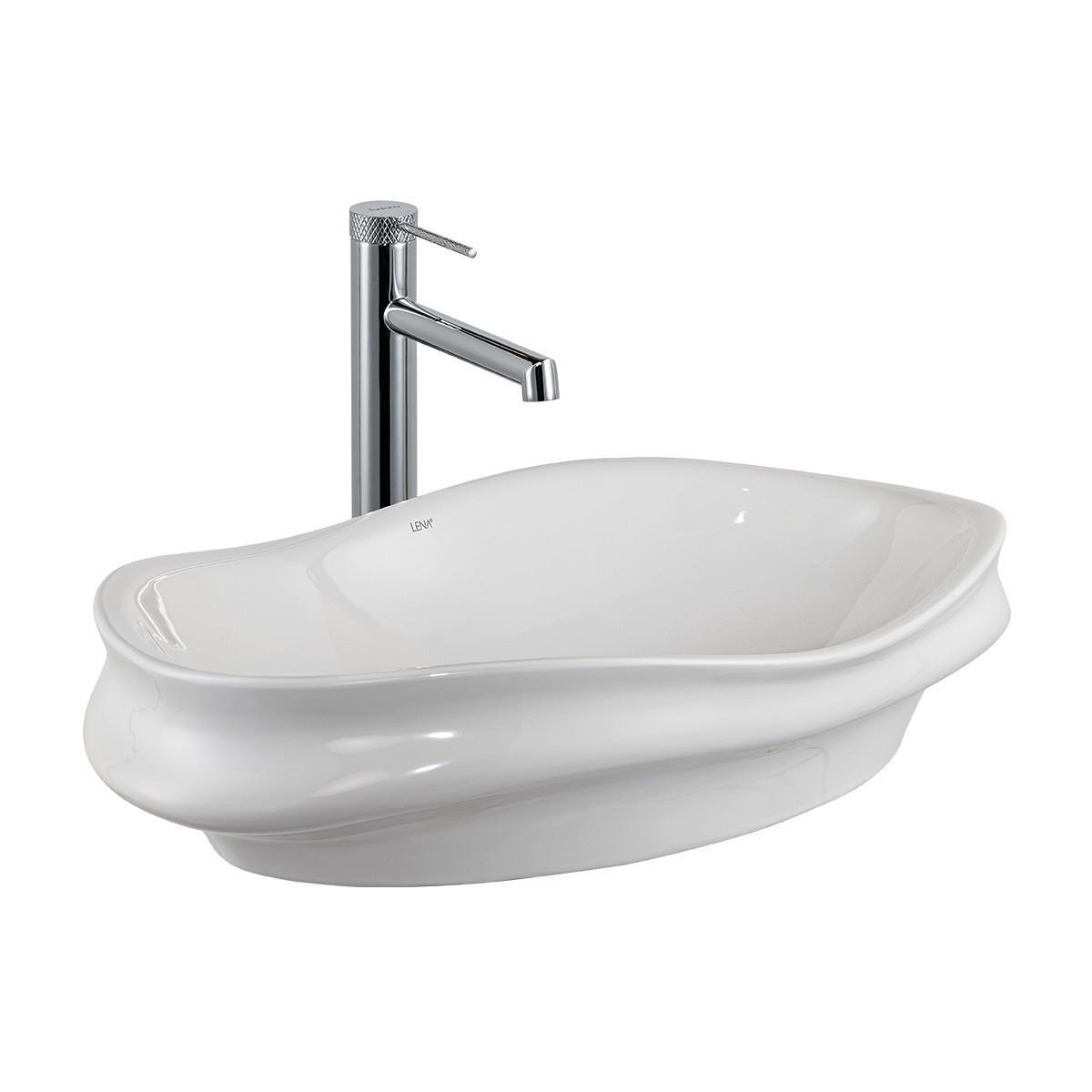 Lena E-W3000 Tezgah Üstü Lavabo Parlak Beyaz Lena E-W3000 Tezgah Üstü Lavabo Parlak Beyaz - E-W3000 - Çanak Lavabo, Tezgah Üstü Lavabo