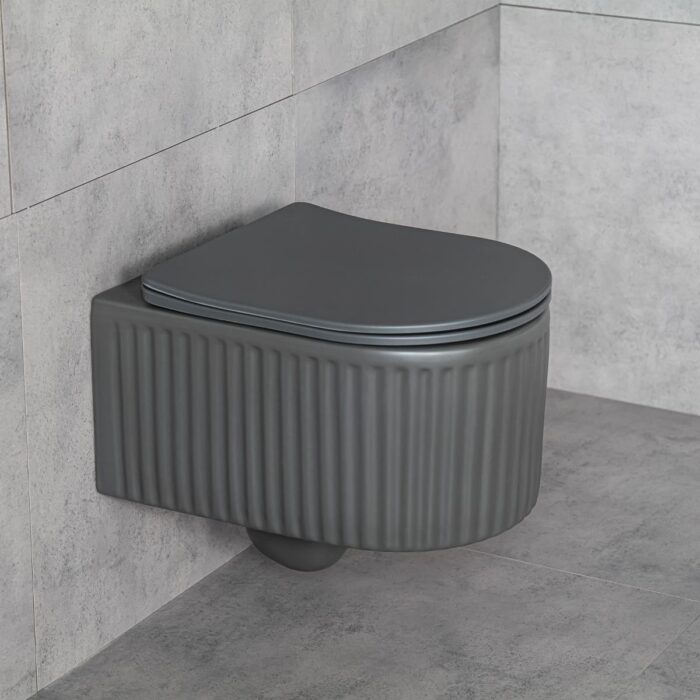 Lena ET-W1000MF Asma Klozet Mat Füme - ET-W1000MF - Asma Klozet - 3