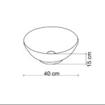 Lena EY-7050 Tezgah Üstü Lavabo - EY-7050 - Çanak Lavabo, Tezgah Üstü Lavabo - 1