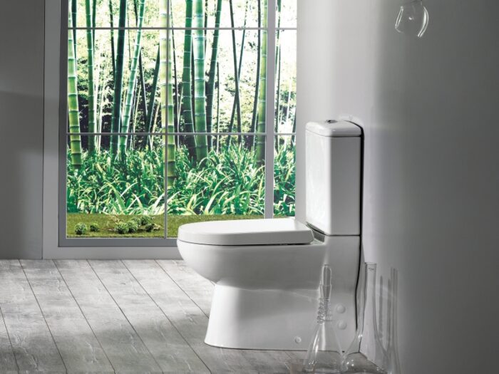 Turkuaz Bella Duvara Sıfır Rimless Klozet + Rezervuar + Bella Slim Yavaş Kapanan Çek-Çıkar Klozet Kapağı (PP) + Damla Çift Kademeli İç Takım - SET005022-1 - Duvara Sıfır Klozet - 1