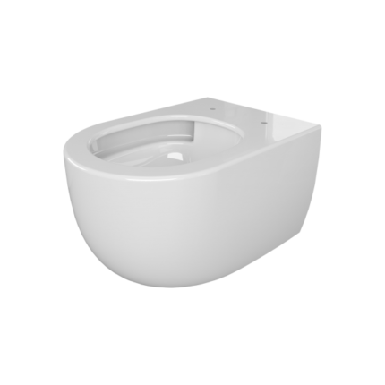 Turkuaz Bella VORTEX Asma Klozet 52 cm + Bella Slim Yavaş Kapanan Bas-Çıkar Klozet Kapağı Duroplast (UF) - SET005024-1 - Asma Klozet