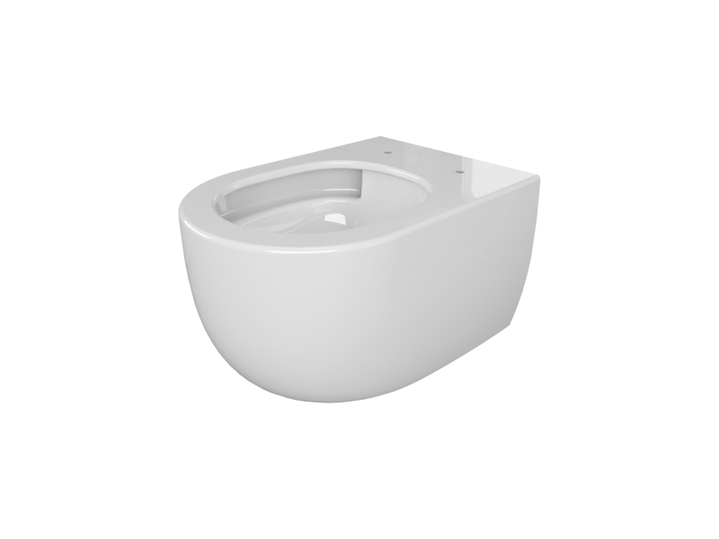 Turkuaz Bella VORTEX Asma Klozet 52 cm + Bella Slim Yavaş Kapanan Çek-Çıkar Klozet Kapağı (PP) - SET005021-1 - Asma Klozet