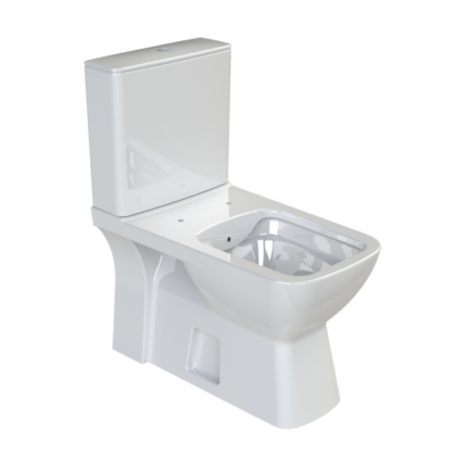 Turkuaz Duru BTW Rimless Klozet (Alttan Çıkışlı) + Bella Rezervuar + Duru Yavaş Kapanan Çek-Çıkar Klozet Kapağı (PP) + Damla Çift Kademeli İç Takım - SET003003-1 - Dolap Uyumlu Lavabolar