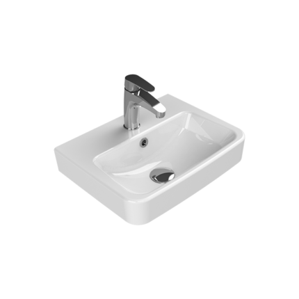 Turkuaz Duru Lavabo 45x35 cm - WB003E12U003Y01101 - Ayaklı Lavabo