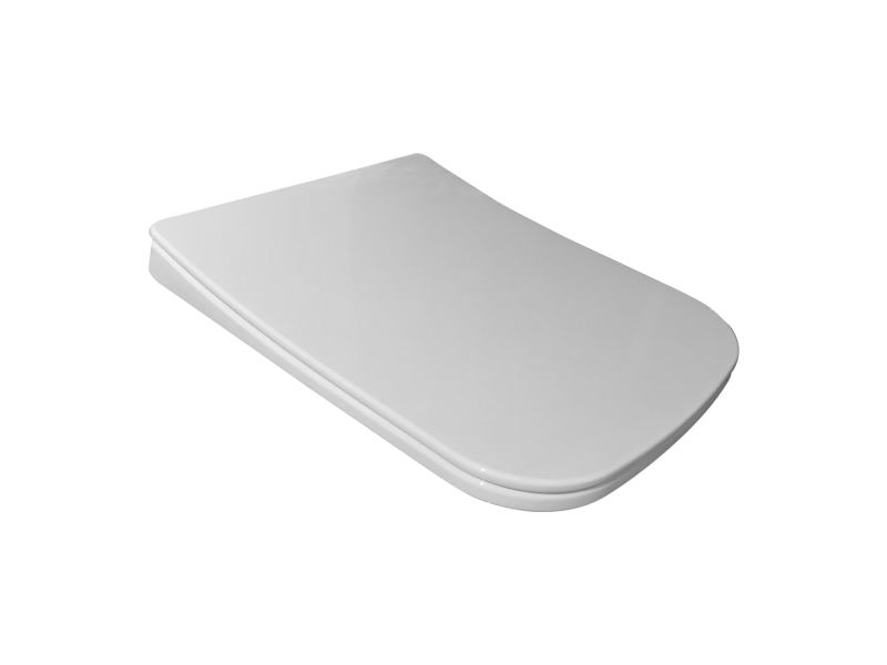 Turkuaz Duru Slim Yavaş Kapanan Bas-Çıkar Klozet Kapağı Duroplast (UF) - SC00301S50002931 - Klozet Kapağı