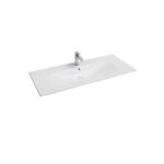 Isvea Infinity Flat Lavabo, 121 cm - 10NF50121 - Dolap Uyumlu Lavabolar