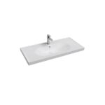 Isvea Sistema R Tezgah Üstü Lavabo, 100 cm - 10SR50100 - Çanak Lavabo, Tezgah Üstü Lavabo