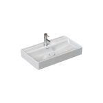 Isvea Vea Tezgah Üstü Lavabo, 81 cm - 10VAS5081I - Çanak Lavabo, Tezgah Üstü Lavabo