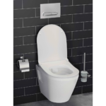 Vitra Integra Klozet Kapağı Slim, Duroplast, Yavaş Kapanır, Kolay Sök-Tak, Metal Menteşeli, Mat Beyaz - Görsel 2