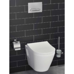 Vitra Integra Klozet Kapağı Slim, Duroplast, Yavaş Kapanır, Kolay Sök-Tak, Metal Menteşeli, Mat Beyaz - Görsel 3