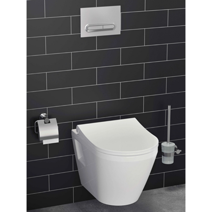 Vitra Integra Klozet Kapağı Slim, Duroplast, Yavaş Kapanır, Kolay Sök-Tak, Metal Menteşeli, Mat Beyaz - Görsel 3
