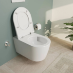 Vitra Universal Round Klozet Kapağı Super Slim, Duroplast, Yavaş Kapanır, Kolay Sök-Tak, Metal Menteşeli, Beyaz - Görsel 2