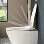 Vitra Universal Round Klozet Kapağı Slim, Duroplast, Yavaş Kapanır, Kolay Sök-Tak, Metal Menteşeli, Beyaz - Görsel 3