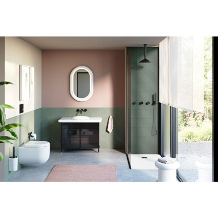 Vitra Liquid Tezgah 100 cm, Beyaz - Görsel 4