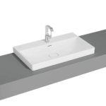 Vitra Metropole Çanak Lavabo Dikdörtgen, 80x47 cm, Beyaz