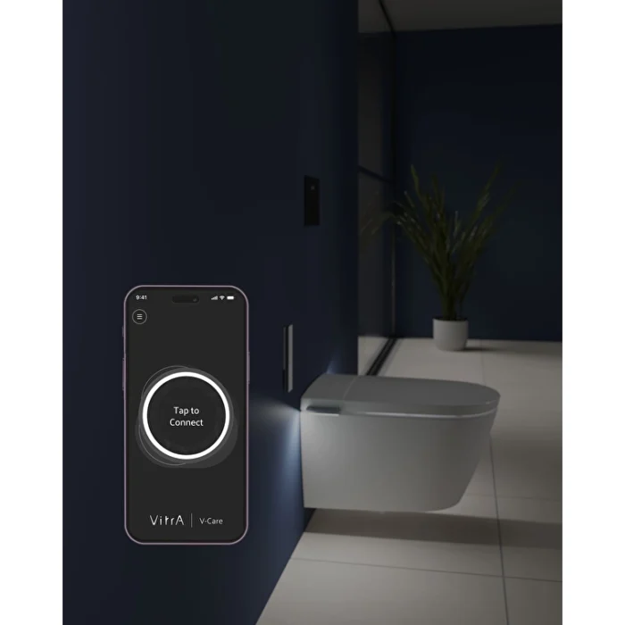 Vitra V-Care 3 Prime Akıllı Asma Klozet Vortex, 60 cm, Temassız, Beyaz - Görsel 22