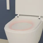 Vitra V-Care 3 Prime Akıllı Asma Klozet Vortex, 60 cm, Temassız, Beyaz - Görsel 3