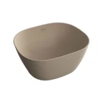 Vitra Plural Çanak Lavabo Oval, Kompakt, 45x38 cm, Mat Kum Beji
