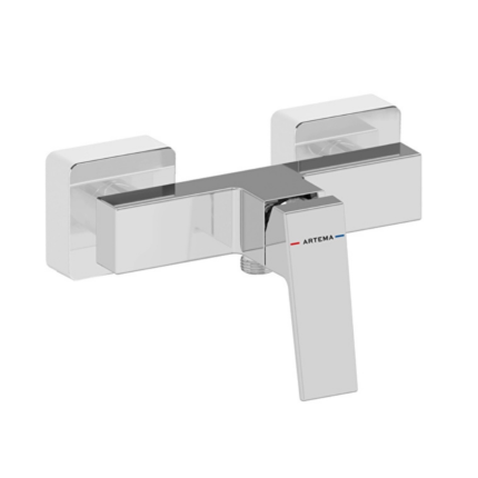 Vitra Minimax Square Duş Bataryası, Krom