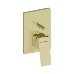 Vitra Minimax Square Ankastre Banyo/Duş Bataryası, Minibox (Sıva Üstü Grubu), Soft Altın