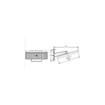 Vitra Prime Square Duş Başlığı 2 Fonksiyonlu 30 cm, Mat Siyah - Görsel 2