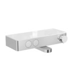 Vitra Core Square Termostatik Banyo Bataryası, Krom