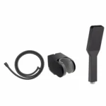 Creavit Kireç Kırıcılı El Duşu Seti Mat Siyah Kare DS.SH120S