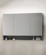 Orka Malta Banyo Dolabı Takımı, 100 cm, Mat Antrasit - MALTA100BDTMA - Banyo Dolabı Takımı