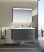 Orka Varna Banyo Dolabı Takımı, 100 cm, Mat Antrasit - VARNA100BDTMA - Banyo Dolapları