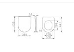 Vitra Universal Round Klozet Kapağı Super Slim, Duroplast, Yavaş Kapanır, Kolay Sök-Tak, Metal Menteşeli, Mat Siyah - 208-483R009 - Klozet Kapağı - 2