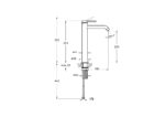 Artema Minimax Round Çanak Lavabo Bataryası, Fırçalı Altın - A4353425 - Çanak Lavabo Bataryası - 1