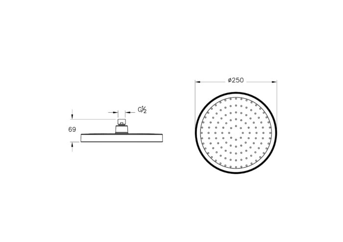 Vitra Minimax Round Ankastre Banyo Seti, Krom (A43620, A41949, A45914, A45912, A45652, A43542), Krom - A49324 - Ankastre Duş Setleri - 6