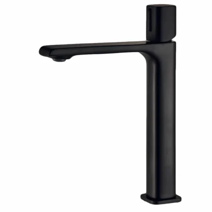 Creavit Alfa Uzun Lavabo Bataryası Mat Siyah BT.AL6500S - BT.AL6500S - Çanak Lavabo Bataryası